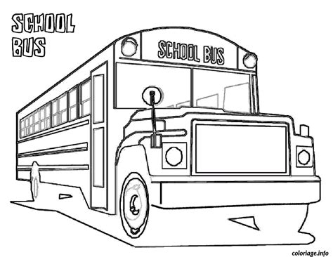 Coloriage Dessin Bus Enfant Dessin Enfants Imprimer