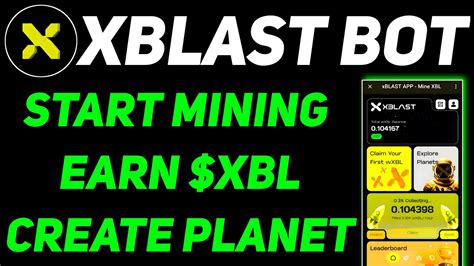 XBlast Telegram Mining Airdrop XBlast Mining Free Airdrop