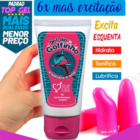 Gel Sex Shop Golfinho Produtos Especial Er Ticos Ml Topgel Sexy