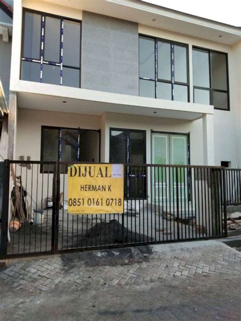 Rumah Baru Minimalis 2 Lantai Taman Puspa Raya TPR Citraland Surabaya