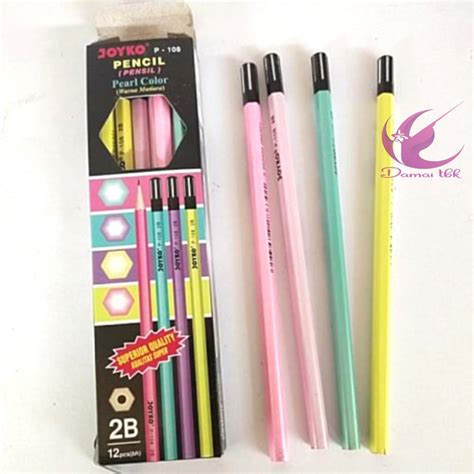 Pensil B Joyko P Pearl Color Pak Pcs Lazada Indonesia