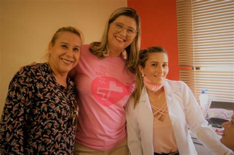 SalÃo EspaÇo Vip Participa De AÇÃo Social Alusiva Ao Outubro Rosa Na