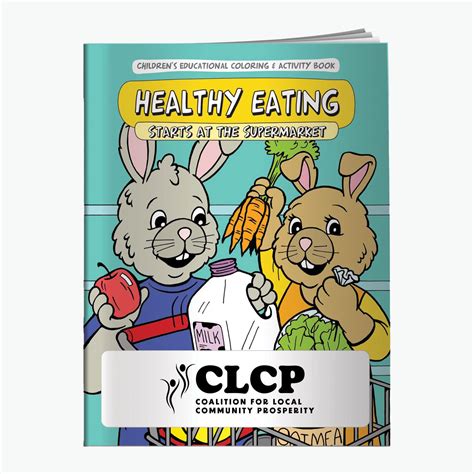 Coloring Book - Healthy Eating Starts at the Supermarket | Marco Promos