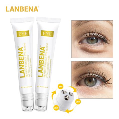 LANBENA Peptide rides yeux sérum anti poches cercle foncé Anti âge