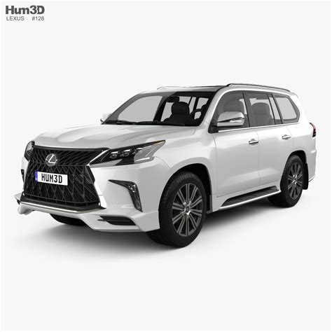 Lexus LX Sport Package US-spec 2021 3D model - Download Crossover SUV ...