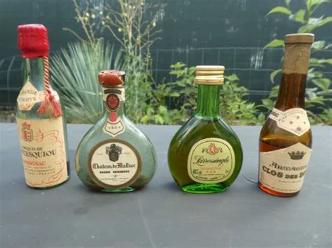 Lot De Mignonnettes Anciennes Armagnac Eur Picclick Fr