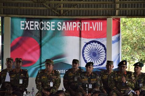 Indo Bangladesh Joint Military Exercise Sampriti Viii Concludes On