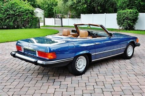 1985 Mercedes Benz 380 SL Convertible Low Miles Simply Beautiful