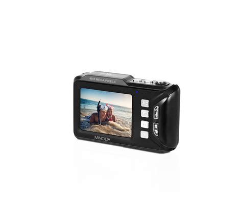 MN60WP 48MP 4K Ultra HD Dual Screen Waterproof Camera Minolta Digital