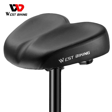 West Biking Selle De V Lo Ergonomique Coussin Doux Et Pais Si Ge