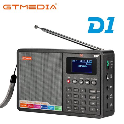 Original Factory Product Gtmedia D Digital Dab Radio Fm Bt With