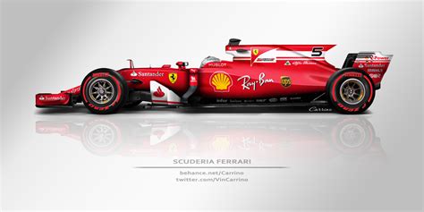 2018 Scuderia Ferrari F1 Concept Liveries On Behance