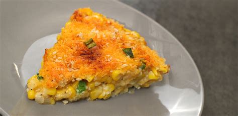 Sweet Corn Cheddar Pie