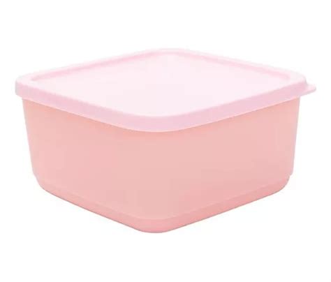 Pote Refri Line Quadrado 650ml Tupperware Parcelamento Sem Juros