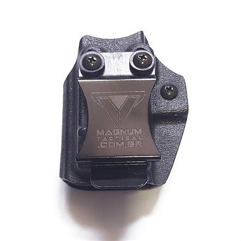 Porta Carregador Magnum Velado Interno Iwb Em Kydex Glock Exceto