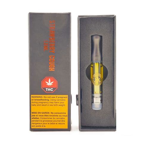 Strawberry Cough Sativa Flavour Cartridge The Green Ace