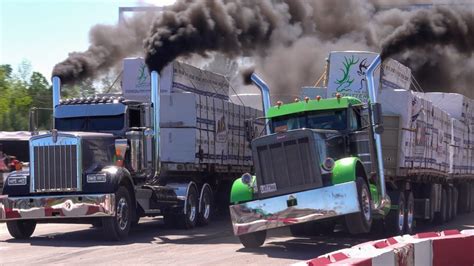 Great Lakes Big Challenge 2021 Loaded Semi Drags And Bob Tail Friday Session Onaway Michigan