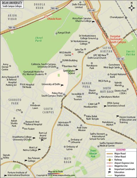 Iit Delhi Campus Map