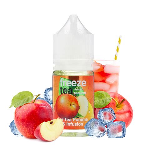 Concentr Ice Tea Pomme Infusion Freeze Tea Made In Vape A L