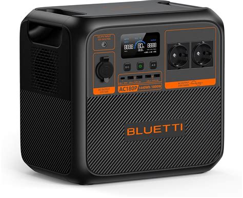 BLUETTI Centrale Elettrica Portatile AC180P 1440Wh LiFePO4 Generatore