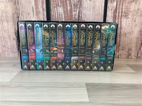 Star Trek Voyager Vhs Series Complete Box Set To Us Tv Sci