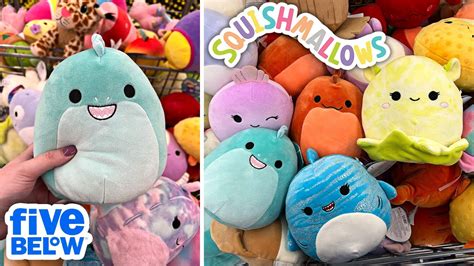 New Sealife Squishmallows Five Below Drop May Youtube