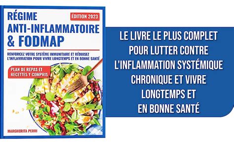 Amazon Fr Régime Anti Inflammatoire And Fodmap Renforcez Votre Système