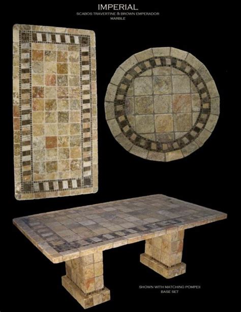 Imperial Stone Tables Mosaic Stone Tables