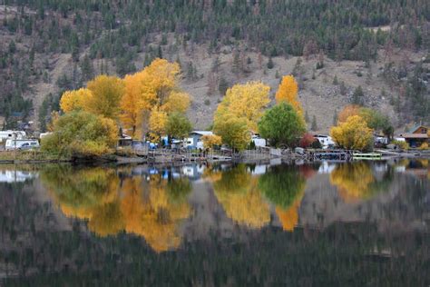 Autumn Lake, Cabin Reflections Stock Photo - Image of architecture ...