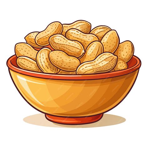 Peanuts Food Vector Creative Visual | Premium AI-generated vector