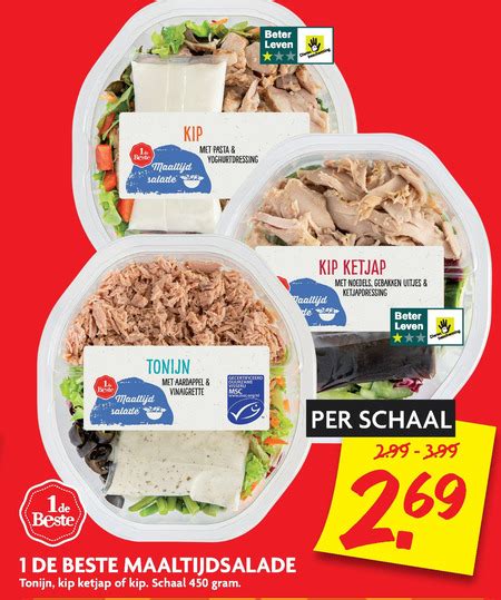 De Beste Maaltijdsalade Folder Aanbieding Bij Dekamarkt Details