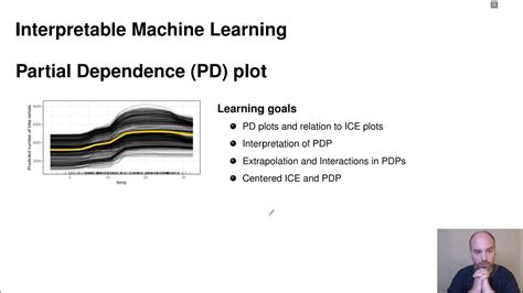 Interpretable Machine Learning Feature Effects Partial Dependence