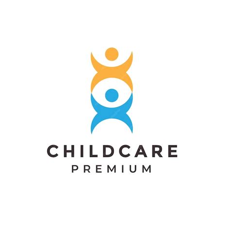 Premium Vector | Child care logo design vector graphic illustration