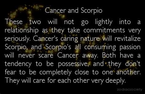 20 Quotes about CANCER - SCORPIO Relationships | Scorpio Quotes