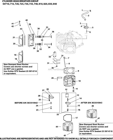 Kohler Sv Tatsumi Kubota Hp Kw Parts Diagram For