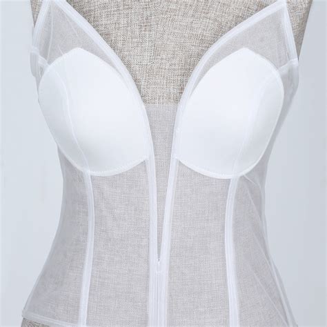 Lingerie Trasparente Nudo Etsy Italia