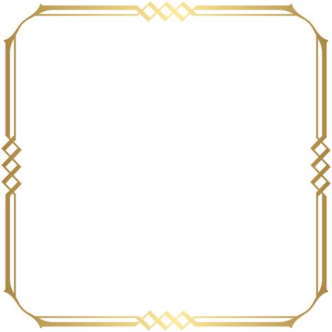 Gold Border Frame Png Clip Art Image Gallery Yopriceville High Images