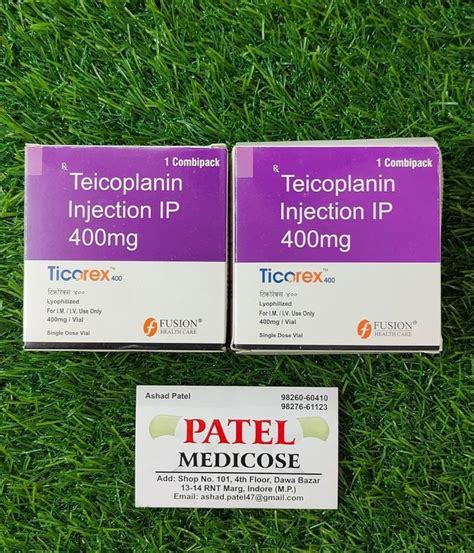 Teicoplanin Injection Ip Mg At Rs Piece Indore Id