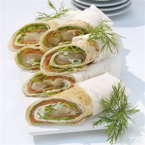 Spargel Lachs Wraps Rezepte