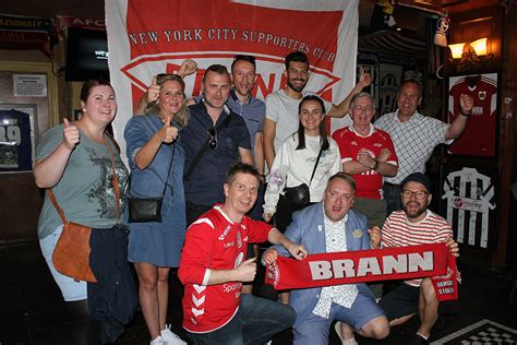 Back at The Football Factory – SK Brann supporters club in New York City