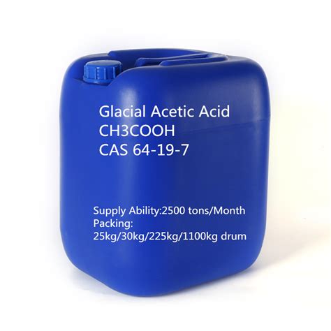 99 99 Glacial Acetic Acid Powder Food Grade CAS 55896 93 0 Acetic