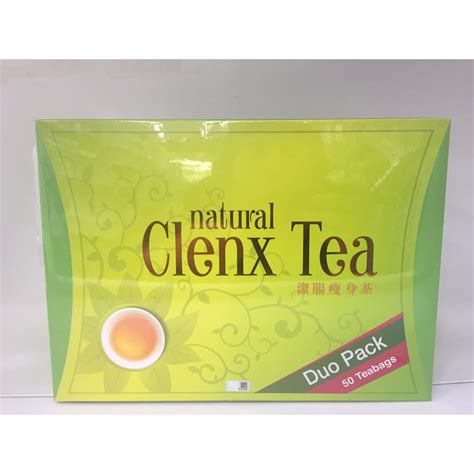 NH DETOXLIM NATURAL CLENX TEA X 50 S 07 2021 Shopee Singapore