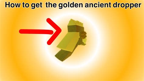 Secret Golden Ancient Dropper Evolution Tycoon Youtube