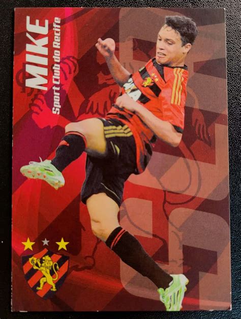 Card Brasileirão 2015 - Nº 342 - Mike - Sport Clube do Recife - Casa do Colecionador