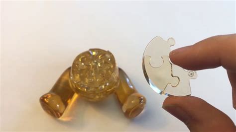 Original D Crystal Teddy Bear Puzzle Youtube