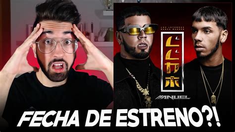 ALBUM DE ANUEL CUÁNDO SALE LAS LEYENDAS NUNCA MUEREN YouTube