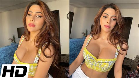 Nikki Tamboli Hot And Sexy Photoshoot Video Nikki Tamboli Hot Nikki