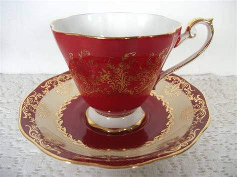 Royal Standard Vintage British Bone China Mismatched Tea Cup Saucer