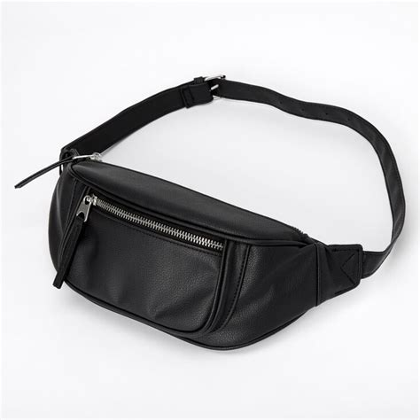 Slim Fanny Pack Black Claires Us