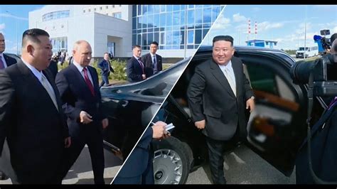 Putin Gives North Koreas Kim Jong Un A Russian Limo As A T Youtube